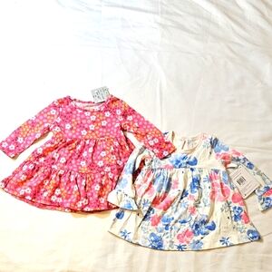 NWT! Set of two baby girl dresses size 9 Months